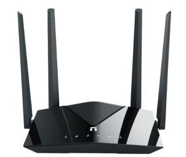 Netis System NX10 router inalámbrico Gigabit Ethernet Doble banda (2,4 GHz / 5 GHz) Negro