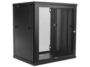 Gabinete LinkedPro LW-06-05-12-UB Montaje en Pared 12UR 19" 540mm Profundidad Puerta Perforada Negro