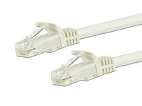 StarTech.com Cable de Red Ethernet Cat6 Sin Enganche de 5m Blanco - Cable Patch Snagless RJ45 UTP Cable Blanco 5 m Cat6 U/UTP (UTP)