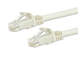 StarTech.com Cable de Red Ethernet Cat6 Sin Enganche de 5m Blanco - Cable Patch Snagless RJ45 UTP Cable Blanco 5 m Cat6 U/UTP (UTP)