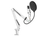 Yeyian YSA-UCHQ-02 micrófono Blanco Micrófono de solapa, 80 - 20000 Hz, 68 Ohmio, 24 Bit
