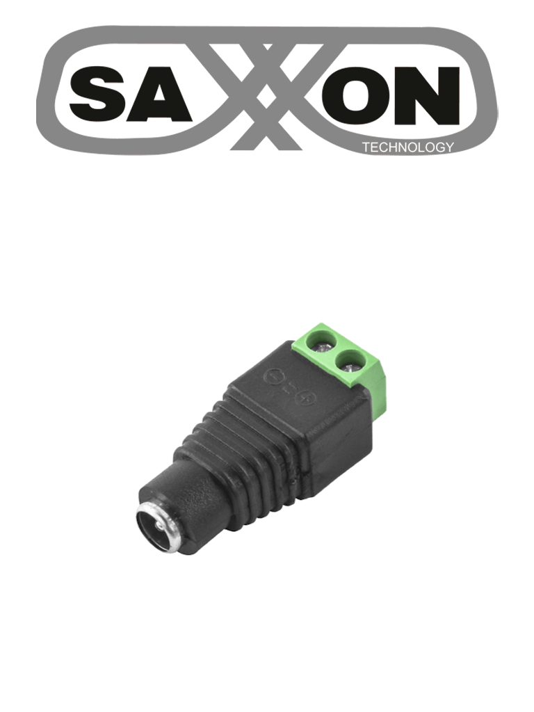 Adaptador Hembra SAXXON SX53 - Paquete 10 piezas, 12v, Terminales Tipo Tornillo
