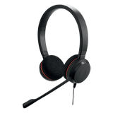 EVOLVE20DUOUCUSBC/A - Jabra Headset Profesional con Cable / Cancelación de Ruido Avanzada / USB-C y USB-A
