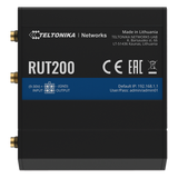RUT200 - Teltonika Router Industrial LTE 4G / 150 Mbps Cat 4 / 2 Puertos Ethernet 10/100 RUT200