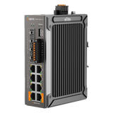 SP5012FML2(V2) - Wi-Tek Switch PoE Industrial Gestionado L2+ / 8 Puertos Gigabit PoE / 4 Puertos SFP 10G