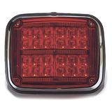 XT1895R - Luz de Advertencia LED / 8 x 6" (203 x 152 mm) / 24 LEDs / IP67 / 12-30 VCC / Patrones Múltiples / SAE-ECE