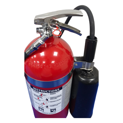 CO10LB - Victory Extintor de CO2 / 10 lb (4.54 kg) / Clase B y C CO10LB