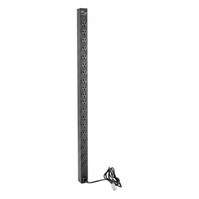 DP1N481815 - Hoffman PDU Vertical para Rack / 18 Tomas NEMA 5-15R / 15A DP1N481815
