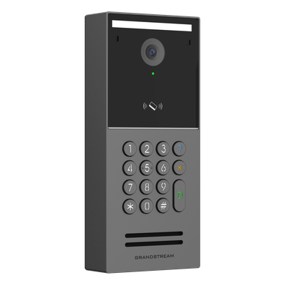 GDS3725 - GDS3725, Video Portero SIP/VoIP 4MP, 15 teclas numéricas, Onvif, RFDI, Metálico, IP66