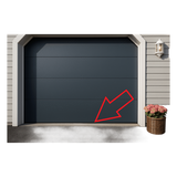 AC-SEAL8 - Accesspro Sello Plastico Rigido y Flexible P/ Puertas D/ Garage D/ 8 Pies D/ Ancho AC-SEAL8
