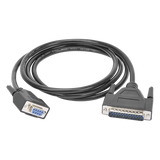 TXDB25DB9 - Adaptador Serial / DB25 Hembra a DB9 Macho / RS232 / 25 a 9 Pines / Equipo Industrial y Radios
