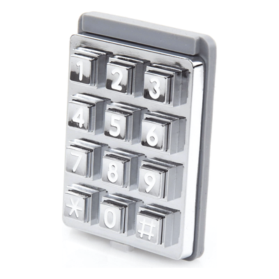 1895-017 - Refacción / Teclado Para Portero Telefonico Doorking Serie 1802 / Compatible con 1802-082