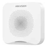 DS-PS201-WB - Hikvision Sirena Interior / Volumen 80-95 dB / 4 Tipos Alarma DS-PS201-WB