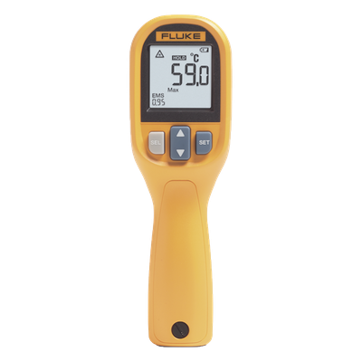 FLUKE-59MAX+ESP - Termómetro IR / -30 °C a 500 °C / Precisión ±1.5% / Relación D:P 10:1 / Emisividad Ajustable / 500 ms
