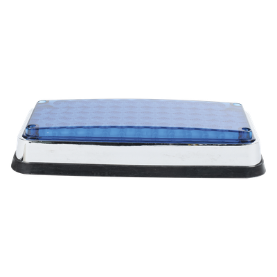 X-LTE-295-B - Luz de Advertencia LED / 66 LED / 7x3" / 12 VCC / 10 Patrones de Destello / Montaje Permanente / Color Azul