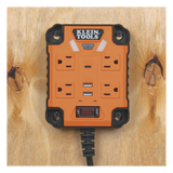 29601 - Multicontacto Powerbox 1, con 4 Salidas 120 Vca, 2 USB-A / 1 USB-C, Luces LED Integradas y Soporte Magnético