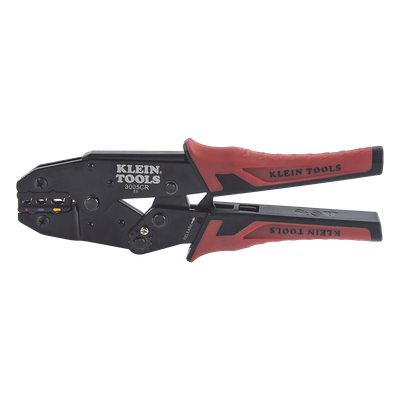 3005-CR - Pinza Ponchadora para Terminales con Aislamiento en Cable de Cobre Sólido y Trenzado de 10-22 AWG.