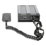 X100S - Sirena Vehicular de 100W de Potencia, Con Controlador Unimando Para Tonos, 2 Salidas Auxiliares y Microfono