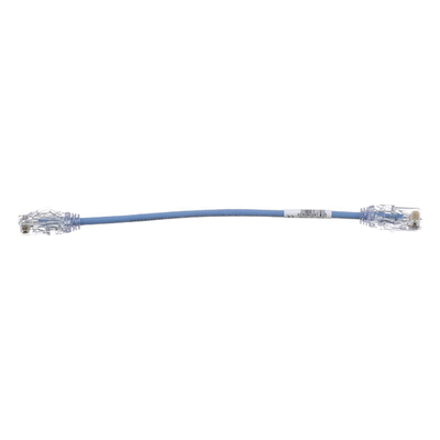 UTP28SP0.2MBU - Cable de Parcheo UTP / Cat6 / 28AWG Diámetro Reducido / 20 cm (0.66 ft) / Azul