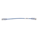 UTP28SP0.2MBU - Cable de Parcheo UTP / Cat6 / 28AWG Diámetro Reducido / 20 cm (0.66 ft) / Azul