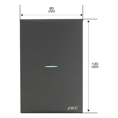 JTL-G7701 - Placa con Interruptor Sencillo  10 A 127 V  60 Hz.