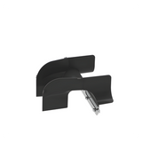 PWBSPJ4BL - Panduit Bajada de cables para charola wire basket / 4 in / Control de radio de curvatura