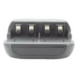 TN141/B - Cargador de Baterías / 2 Bahías / Ni-MH 9V / Indicadores LED / Protección de Polaridad / Cable USB Incluido
