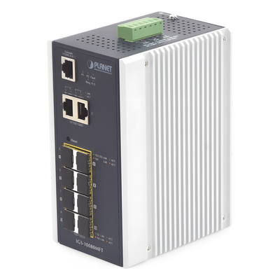 IGS-10080MFT - PLANET IGS-10080MFT switch Gestionado Gigabit Ethernet (10/100/1000) Azul, Blanco
