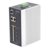 IGS-10080MFT - PLANET IGS-10080MFT switch Gestionado Gigabit Ethernet (10/100/1000) Azul, Blanco