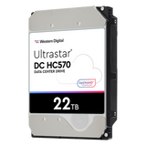 WUH722222ALE6L4 - Disco Duro Data Center / 22 TB / 7200 RPM / SATA 6 Gb/s - SAS 12 Gb/s / HelioSeal / OptiNAND / 512 MB Buffer / 2.5M Horas MTBF