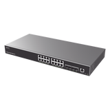 GWN7812P - Grandstream Networks GWN7812P dispositivo de redes Gestionado L3 Gigabit Ethernet (10/100/1000) Energía sobre Ethernet (PoE) Gris