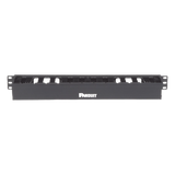 WMPFSE - Organizador de Cables Horizontal / 1UR / 19 pulgadas (483 mm) / Solo Frontal / Gestión Coaxial, Fibra y Categoría 5e/6