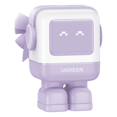 35314B - Cargador RobotGaN de 65W Serie UNO | 3 Puertos de Carga Rápida | 2 USB-C | 1 USB-A | PD 3.0 | QC 4.0 | Carga Inteligente | Tecnología GaN II | Zapato