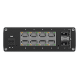 TSW212 - Switch Industrial Administrable L2 / 8 Puertos GE + 2 SFP / Profinet / Ethernet/IP / -40°C a 75°C / IP30