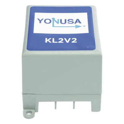 KL2V2 - Módulo de Mando y 2 Transmisores para Cerco Eléctrico Yonusa, Compatible con Todos los Energizadores, Conexión Sencilla