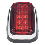 XT1885R - Luz de Advertencia LED / 8 x 4" (203.2 x 101.6 mm) / 12 LEDs / 11 Patrones / 12-30 VDC / IP67 / SAE J845 J595