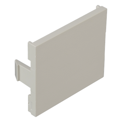 CHB2IW-X - Módulo de Tapa Ciega / 1/2 Elemento / Blanco Mate / ABS / 1.56 x 1.34 x 0.11 pulgadas