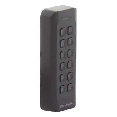DS-K1802EK - Hikvision Lector de Tarjetas PROX / EM 125 kHz / Teclado Numérico DS-K1802EK