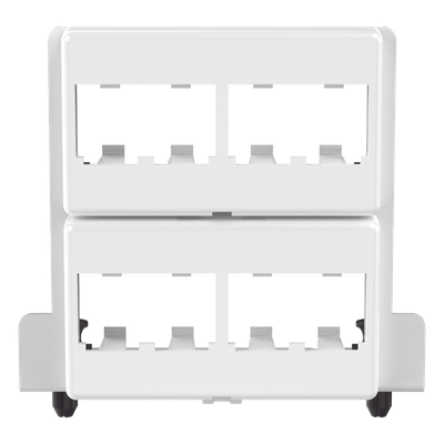 MS8PPB - Panduit Patch Panel / 8 Puertos Mini-Com / Acero Calibre 18 MS8PPB