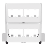 MS8PPB - Panduit Patch Panel / 8 Puertos Mini-Com / Acero Calibre 18 MS8PPB