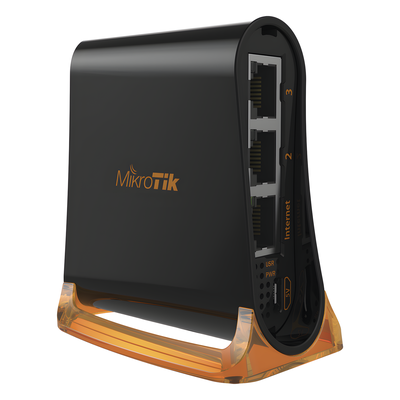 RB931-2ND - Mikrotik (hAP mini) Router 3 puertos 10/100 Mbps, Wi-Fi 2.4 GHz 802.11 b/g/n, Antena 360º 1.5
