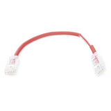 UTP28X8INRD - Cable de Parcheo UTP / Cat6A / 28 AWG / CM-LSZH / 0.67 pies / Rojo