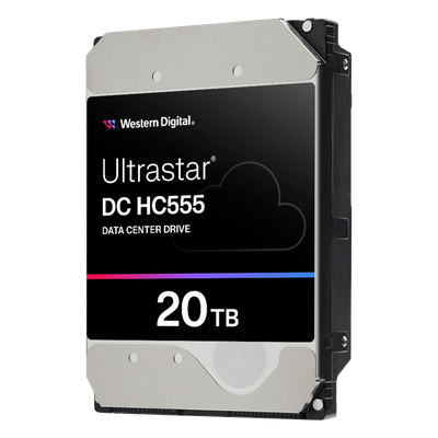 WUH722020CLE6L4 - Disco Duro Empresarial / 20 TB / SATA 6Gb/s / 7200 RPM / HelioSeal / 512 MB Buffer / 512e SE