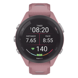 10-02810-05 - Forerunner® 265S, Bisel negro con carcasa en rosa y correa de silicona en rosa/gris