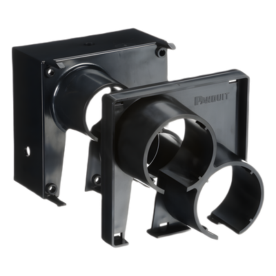 FIDT4X4LBL - Panduit Tapa de Salida para Tubo Corrugado / 1.5 in (38 mm) / Para Canaleta 4x4 FIDT4X4LBL