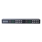 TT-116-TURBO - Transceptor de Video Pasivo / 16 Canales / 4K / Rack 19" / UTP Cat 5e/6 / HD-TVI/CVI/AHD/CVBS / Protección contra Sobretensión
