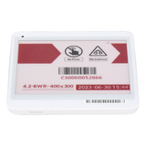 AP-TAG-42B/R - Accesspro Etiqueta de Tinta Electrónica / ESL / 4.2 Pulgadas AP-TAG-42B/R
