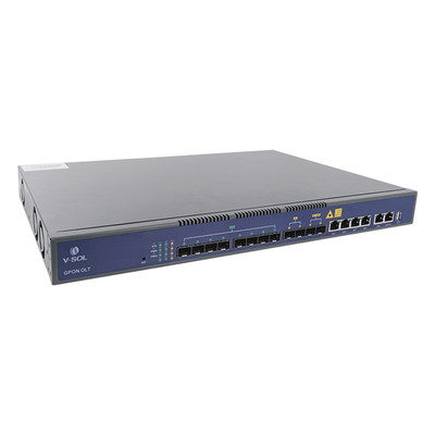 V1600G-1B - OLT GPON / 8 Puertos PON / 4 GE + 2 SFP + 2 SFP+ Uplink / 1,024 ONUs / 20 km / 1.45 ft Rack