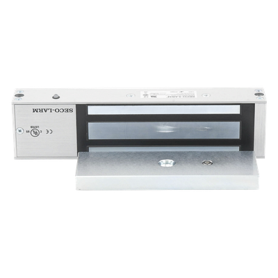 E941SA1K2PQ - Chapa Magnética de 1200 Lbs / Sensor de Adherencia / Uso en Interior/ LED Indicador / Alimentación 12/24 Vcd  Seleccionable / Sin Magnetismo Residual