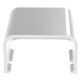 ECF10WH-X - Tapa Final, para uso con canaleta LD10, material ABS, Color Blanco